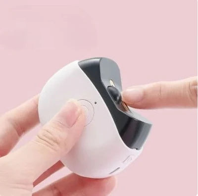 Electric Automatic Nail Clipper with LED Light & Nail Catcher