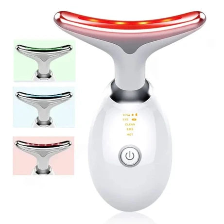 Electric LED Facial Massager for Face & Neck – Rechargeable Beauty Massage Too