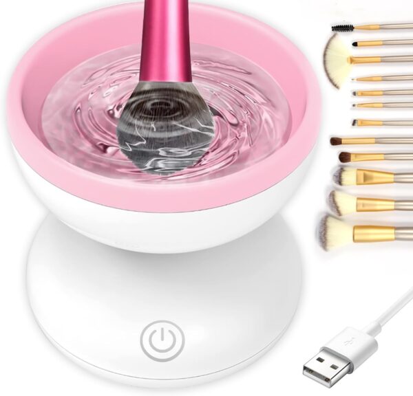 Makeup Brush Cleaner Machine – Electric Makeup Brush Cleaner | Fast & Efficient Cleaning in Seconds