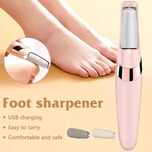 WEIMEI Rechargeable Electric Foot File Callus Remover – Wet & Dry Pedicure Foot Scrubber for Smooth, Soft Feet